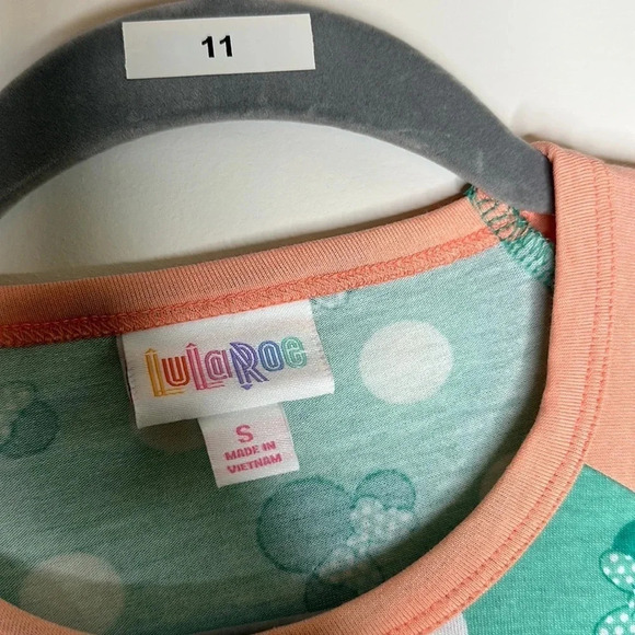 LuLaRoe women’s top | randy baseball special edition Minnie Mouse Disney tee | S - Picture 3 of 4